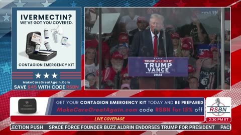 FULL SPEECH: President Trump Holds a Rally in Gastonia, NC - 11/2/24