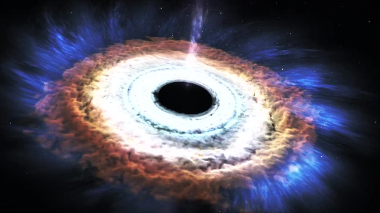 Gargantuan Black Hole Rips Apart Star Cruising By