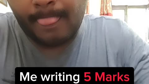 Writing 5 Marks answer in exam