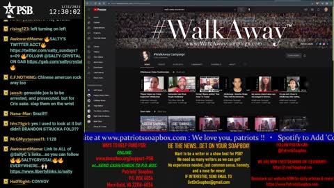 2022-01-31 00:00 EST - Salty Sundays: with Salty Crystal