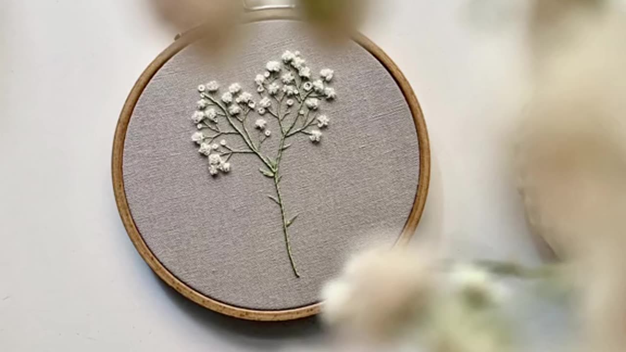 Hand embroidery designs tutorial step by step part2