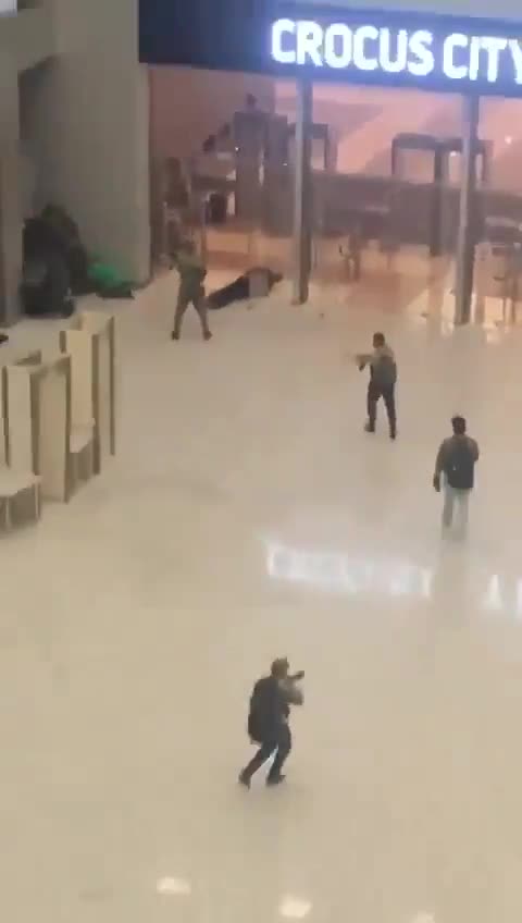 Terrorists murdering in Moscow