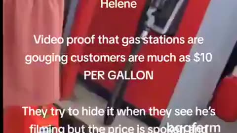 Gas Stations Price Gouging