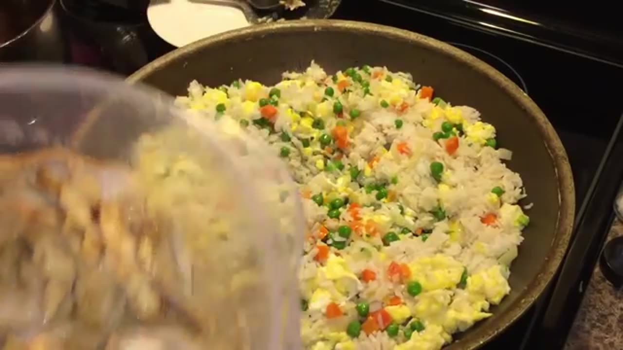 FOOD HFR How to make combination Fried Rice