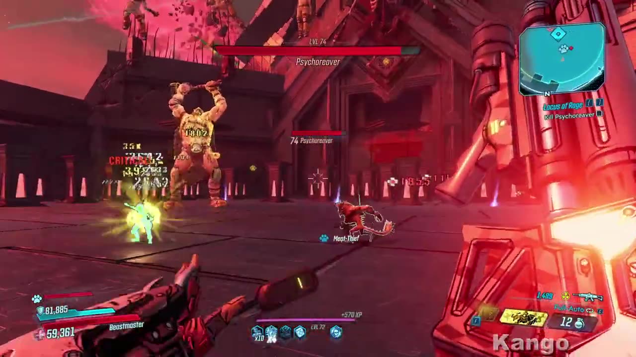 Borderlands 3 Psycho Krieg and the Fantastic Fustercluck - FULL GAME - STORY MISSIONS
