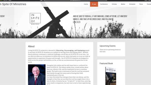 Living in spite of... Pastor John Ashley