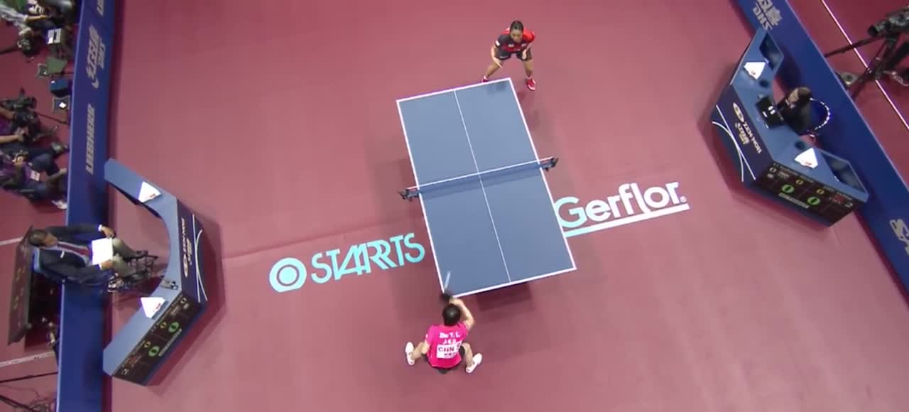 How To Play Table Tennis - Backhand Drive.