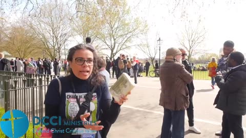 Not the same god Speakers Corner