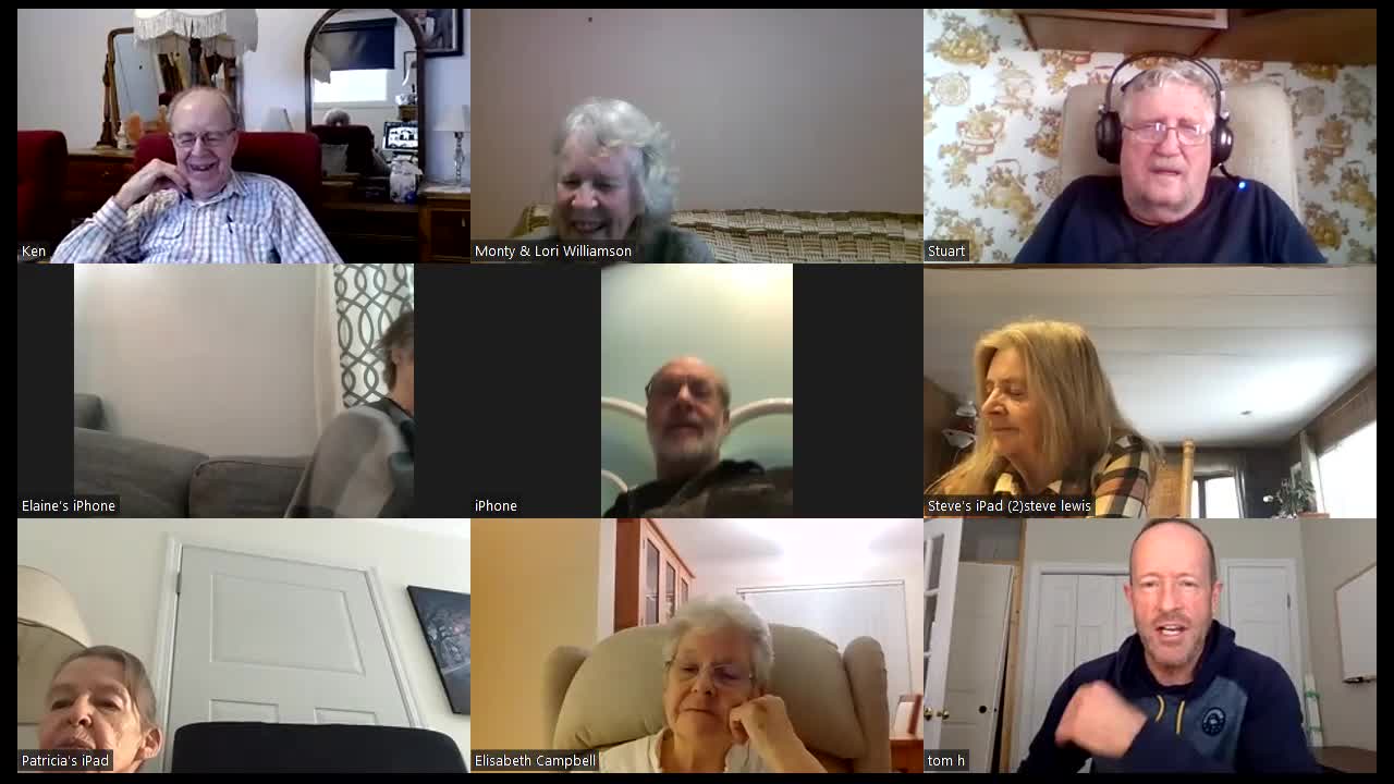 Zoom Prayer and Share Meeting Nov 30/2022