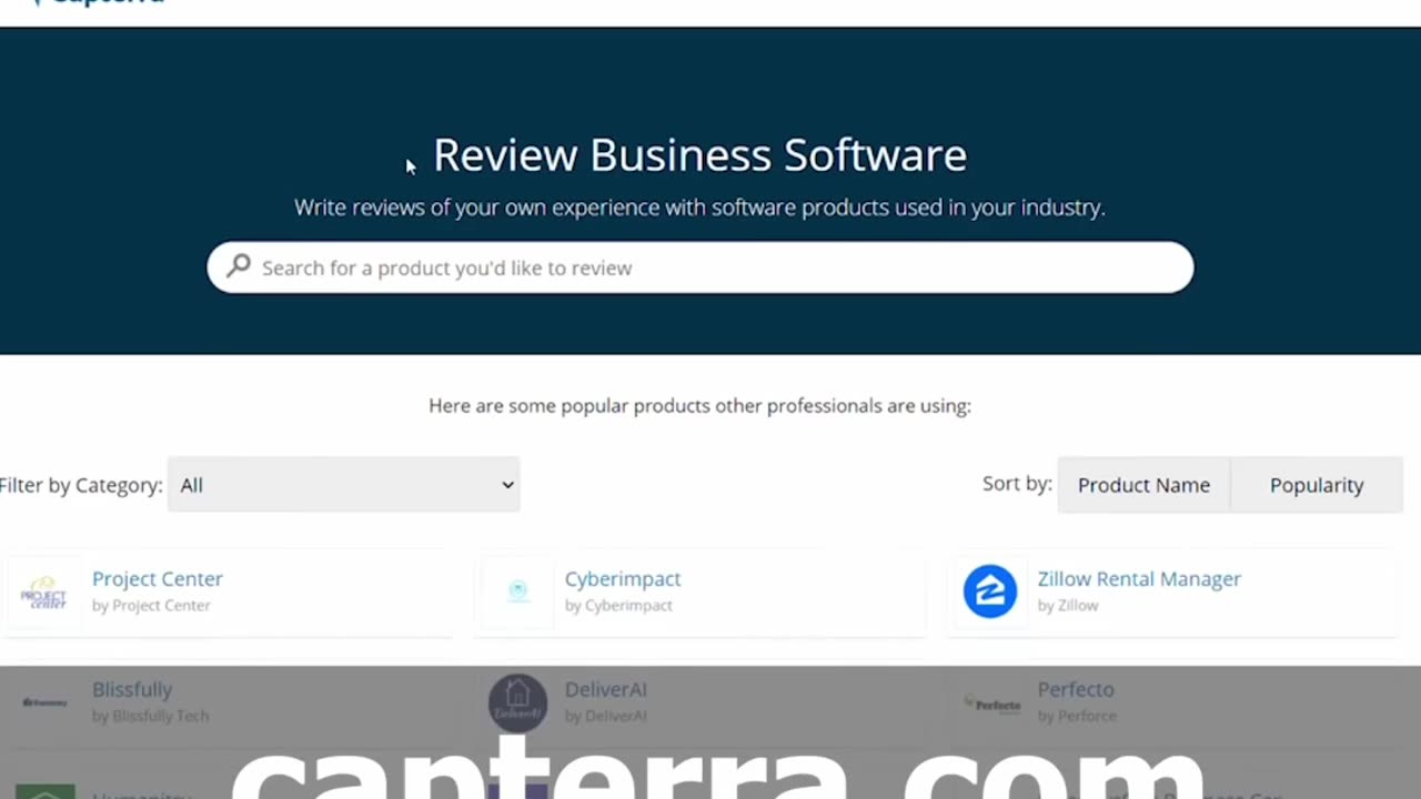 Get paid on Capterra and review software for money.