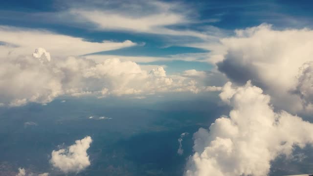 Beautiful white clouds