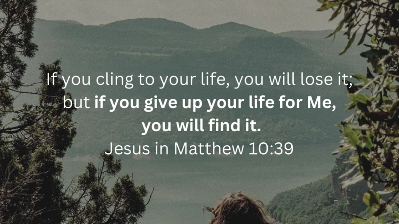 Release that hurt, anger, pain, all the extra baggage, and walk toward the freedom found in Christ.