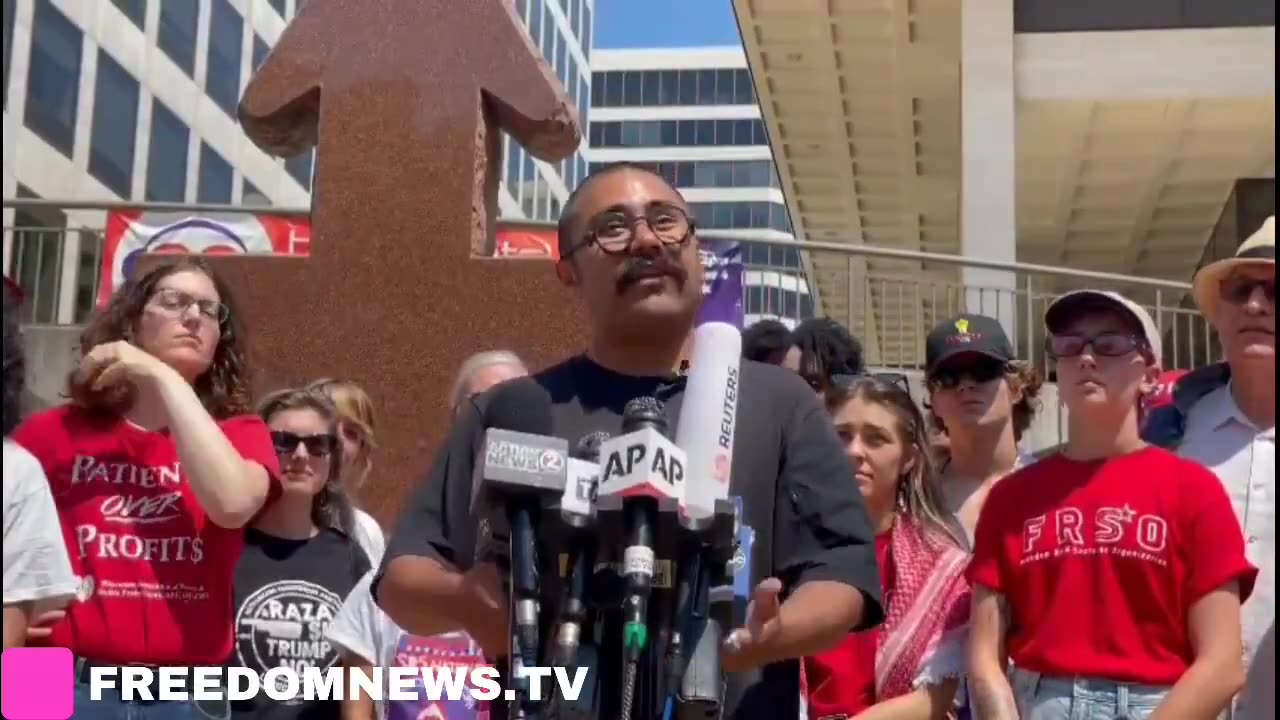 Organizers ask that any other protests at (RNC) that other groups might do to not happen