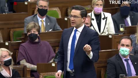 WATCH: Poilievre carves Liberals over Trudeau comments