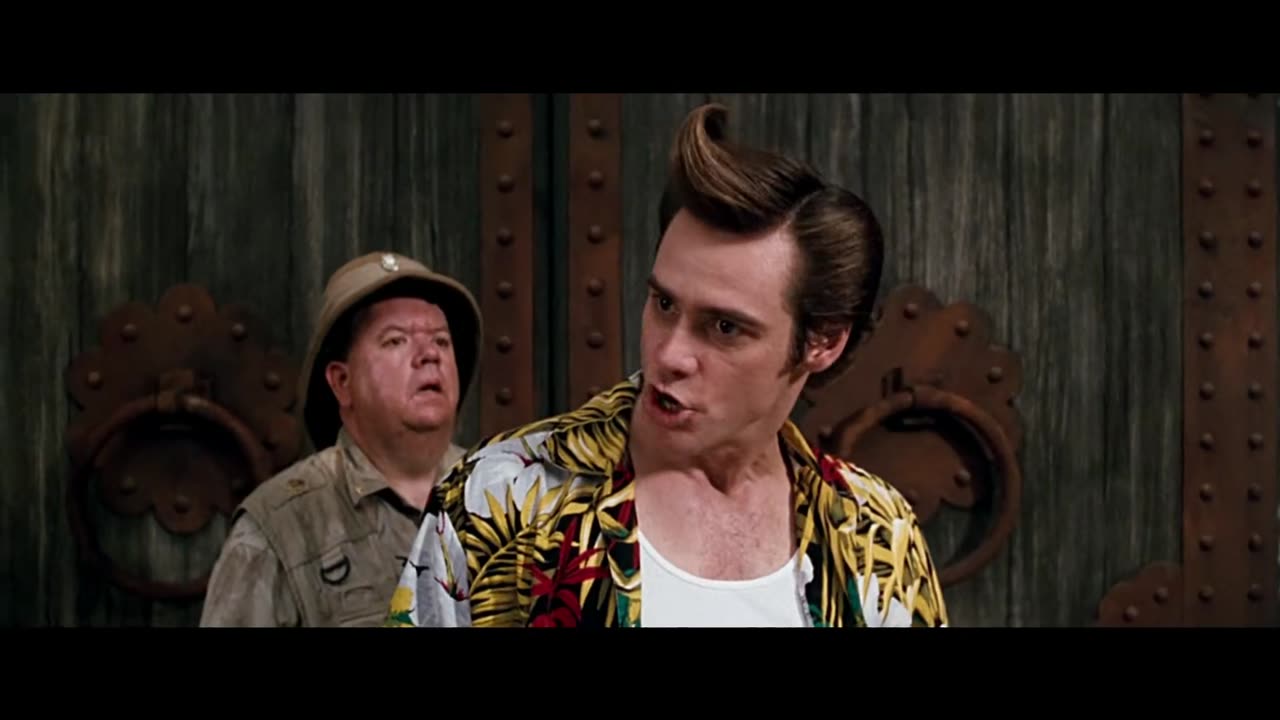 Ace.Ventura ( JIM CARREY ) # How Hard Monks Took It When AC Left The Temple