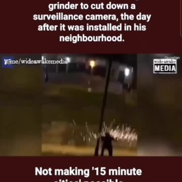 One way of preventing 15 min cities with their 24/7 CCTV