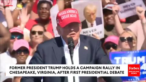 WATCH- Trump Reacts To Claims That Biden Will Leave Race After DebateAnd Makes His Own Prediction