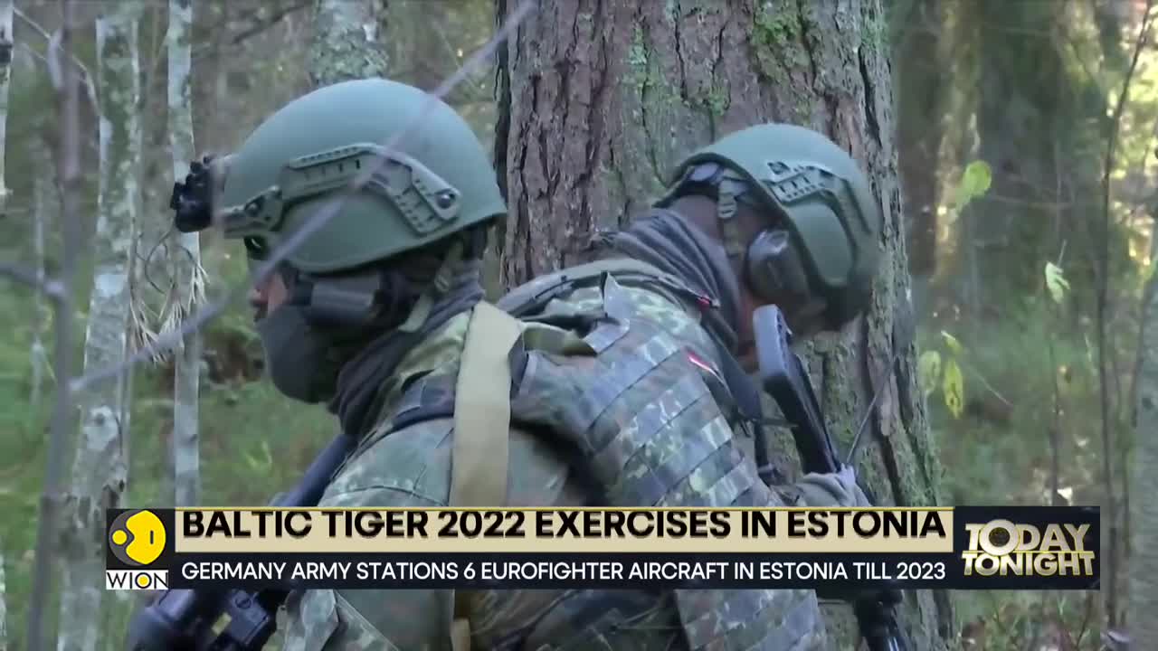 250 German & Estonian soldiers run joint NATO drills in Estonia