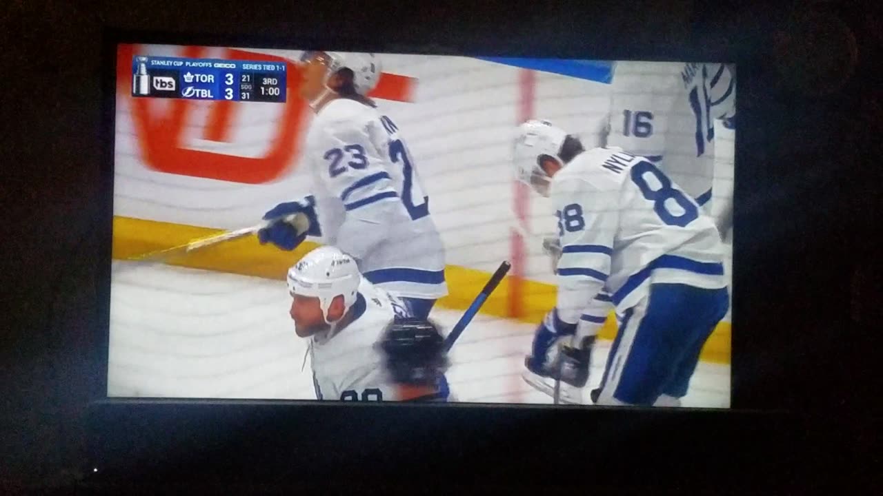 East 1st Round Game 3 - TOR vs TB - Maple Leafs Tied 3-3