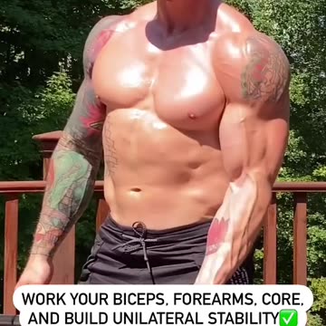 Barbell Single Arm Curl