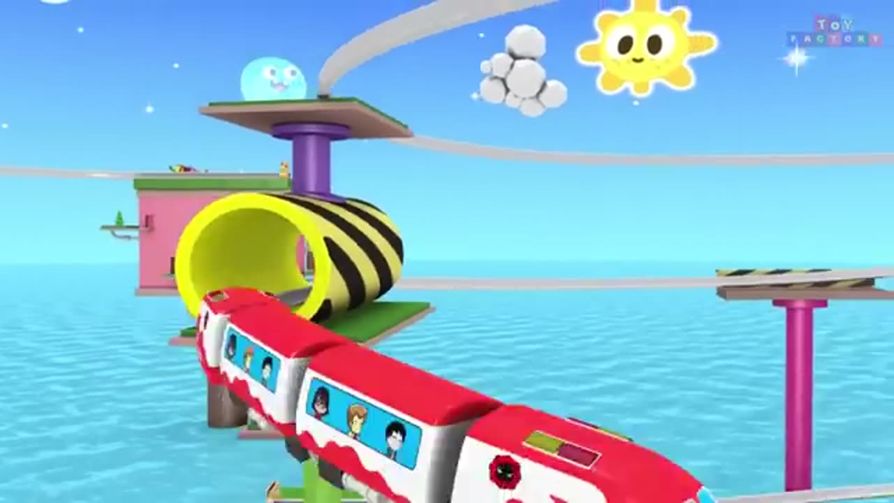 Toy factory cartoon train for kids. 😁❤️🚃 Thomas cartoon videos.