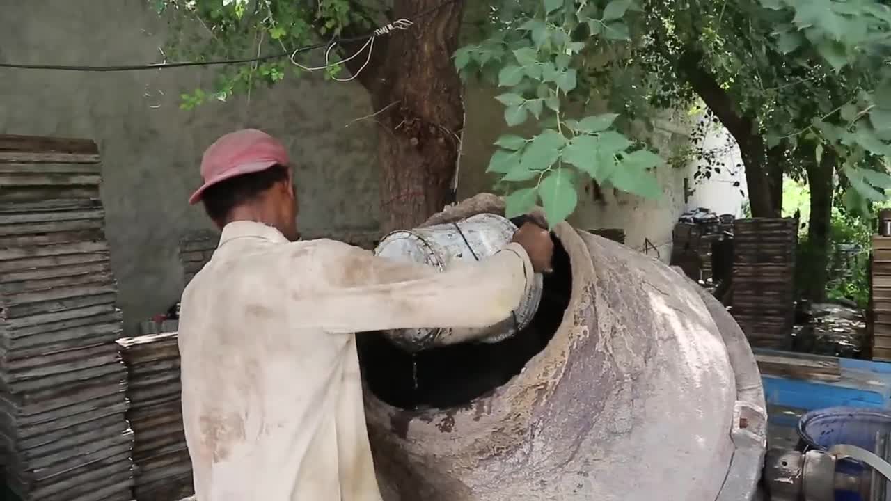 how to make Clade Stone Concrete Blocks | tiles for garage