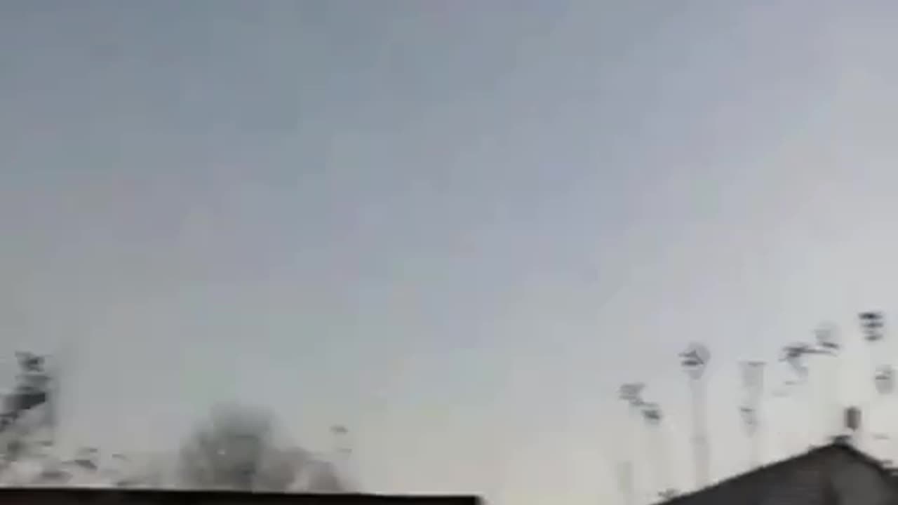 A Caliber is flying. Then the second. Then the fifth. In formation.