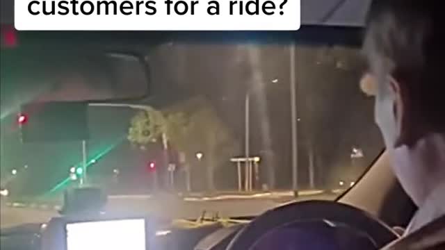 cab driver taking customers for a ride?