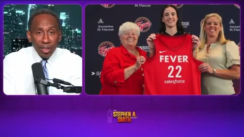 Stephen A. Smith says Sheryl Swoops should leave Caitlin Clark alone
