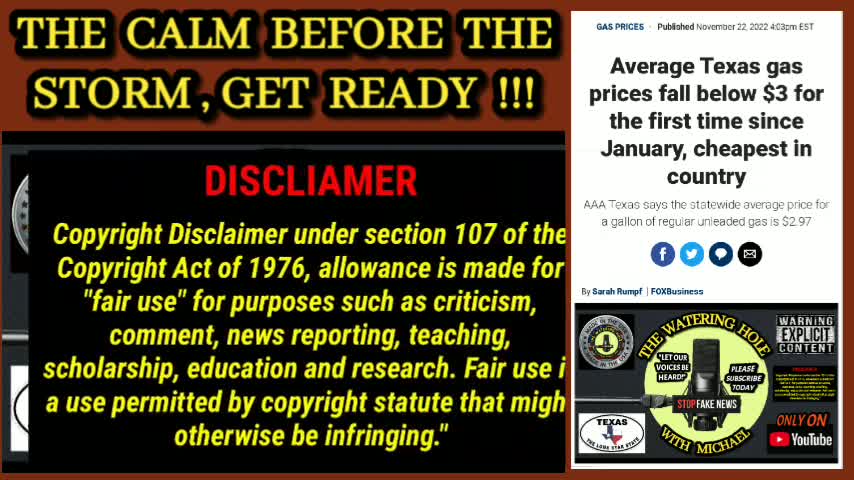 THE CALM BEFORE THE STORM, GET READY!!!