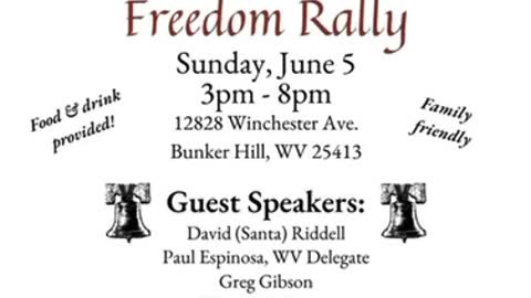 Live - 1776 Restoration Movement - Freedom Rally - Bunker Hill