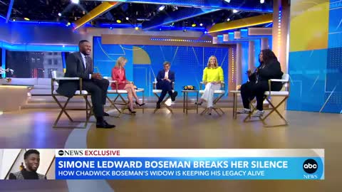 Chadwick Boseman’s widow breaks her silence in exclusive 1st interview l GMA