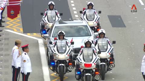 Prime Minister Lee Hsien Loong arrives at NDP 2019_Cut