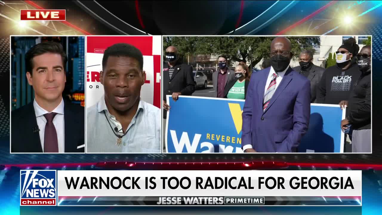 Herschel Walker: The biggest threat to democracy is Joe Biden in office