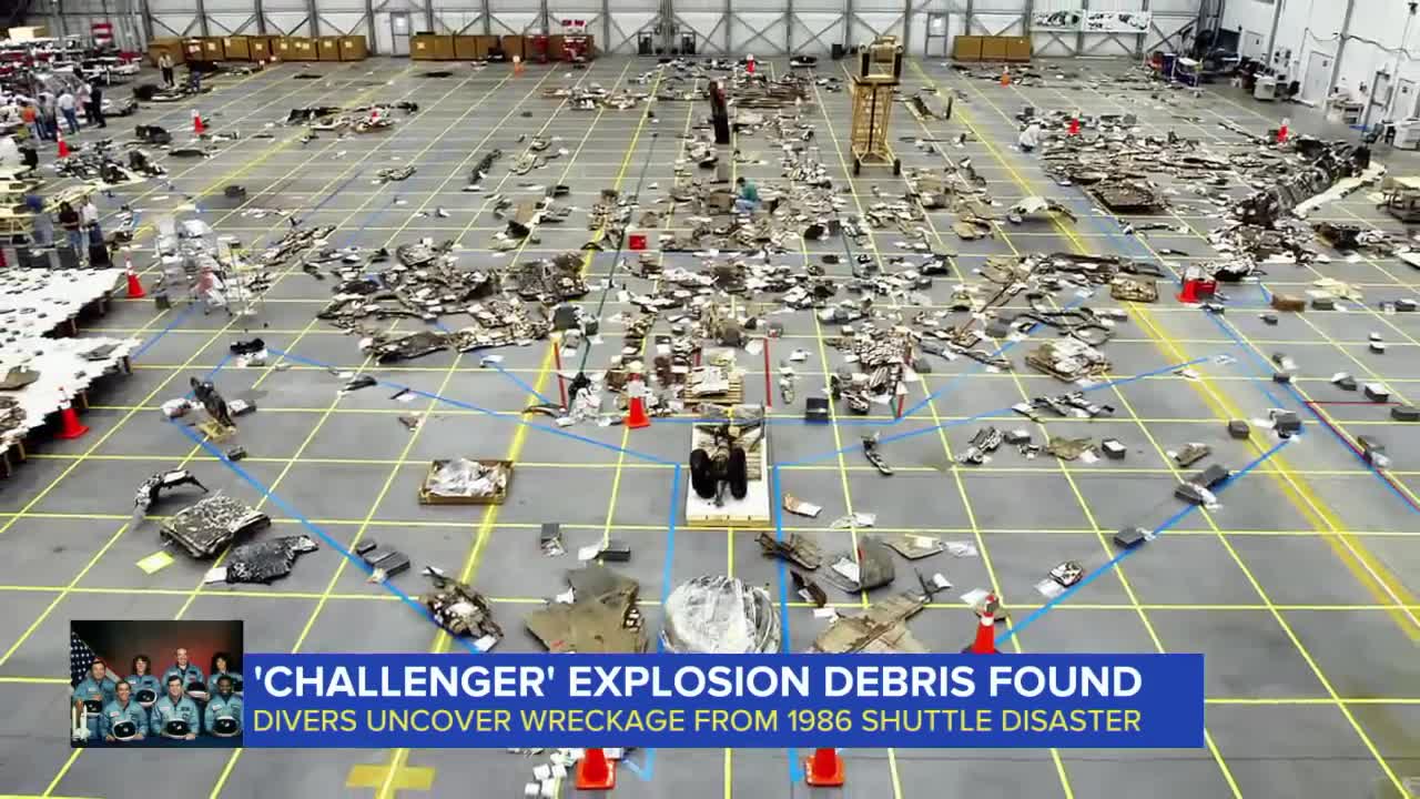 Space Shuttle Challenger wreckage found
