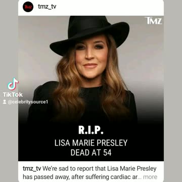 Rip to lisa marie presley 🙏🕊