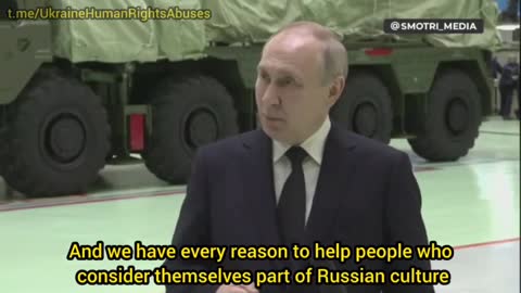 Putin: "We have every reason to call the current regime in Ukraine neo-Nazi.