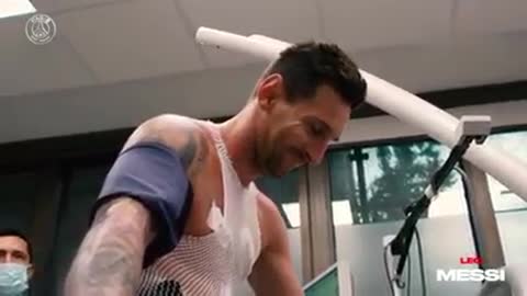 messi medical test at PSG