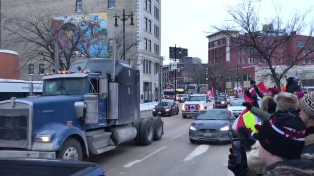 Winnipeg Freedom Rally & Convoy January 29th 2022