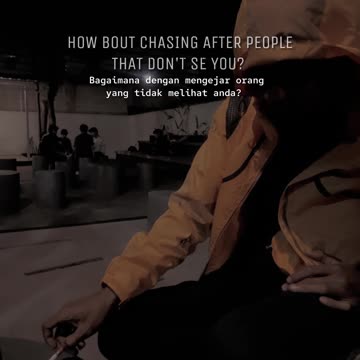 Being that person must be able to strengthen yourself