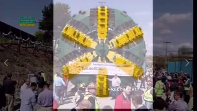 Walmart tunnel machine