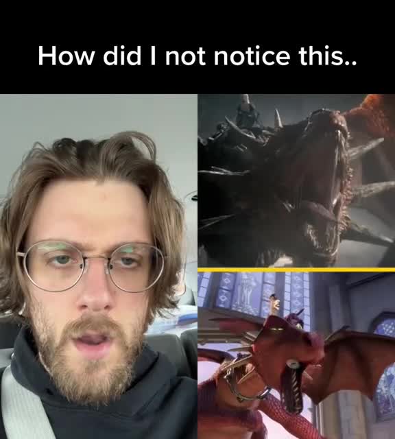 House of the dragon in Shrek are super similar