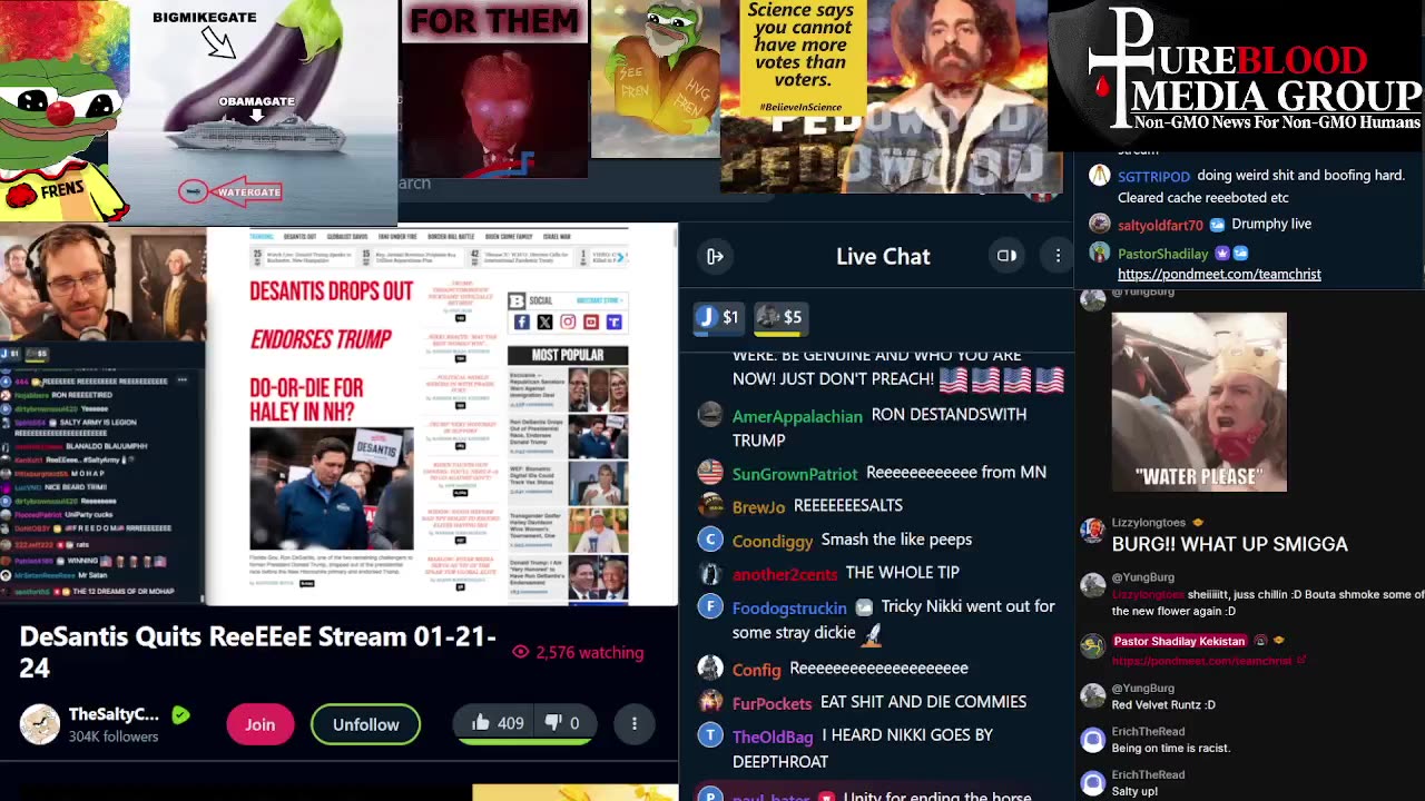 Shadow Chat Official and Salty Cracker Afterparty archive.