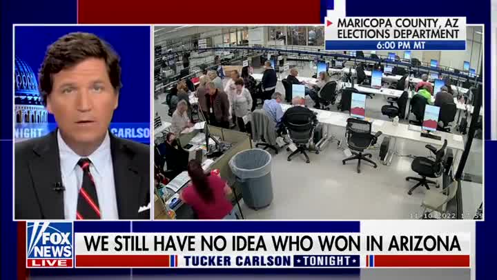 TuckerCarlson Scorches Maricopa Election Incompetence