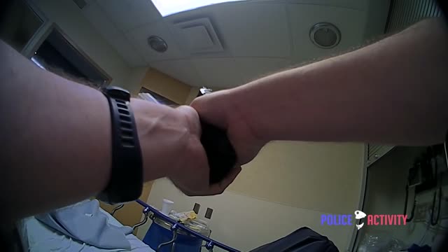 Bodycam Captures Police Shootout With Armed Man at Hospital in Columbus, Ohio