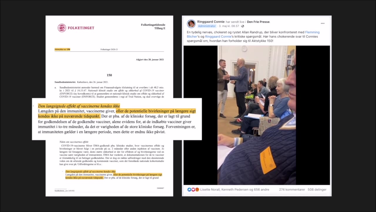 Allan Randrup Kender ikke til Aktstykke nr. 150