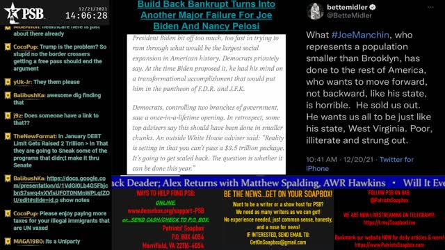 2021-12-21 13:00 EST - You Don't Say: with Nurse Nett, No Regerts, Maj WTF & more
