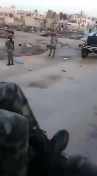 The Syrian Arab army is building up its forces in the city of Khan al-Sabil in southern Idlib