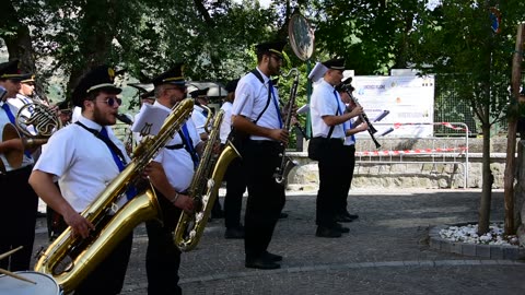 Latronico, 31/05/23 - Il Complesso Bandistico Città di Fisciano in Piazza Sant'Egidio