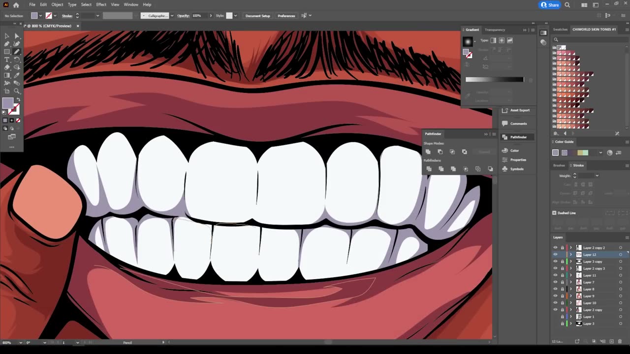 Freestyle Adobe Illustrator Duke Dennis